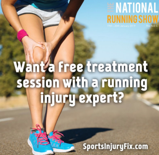 national-running-show-sports-injury-fix-competition-poster